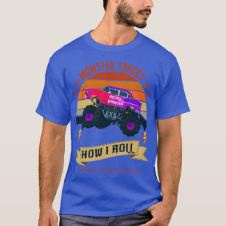 T-shirt Monster Trucks How I Roll 56