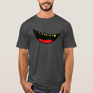 T-shirt Monster Visage Masque Smile Rire