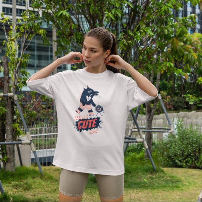 T-shirt Monster Walking Pet Cute (Créateur téléchargé)