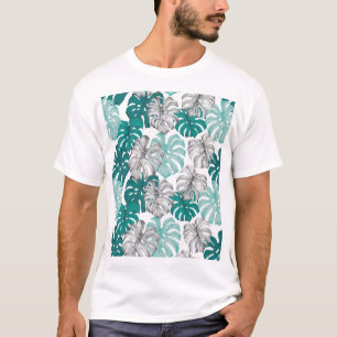 T-shirt Monstera Duo Tone : Tropiques minimes