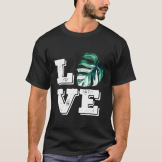 T-shirt Monstera Plante Love'S Botanical House Plante