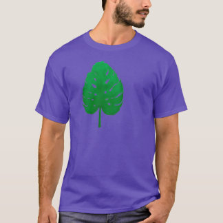 T-shirt Monstère à feuilles d'été design tendance