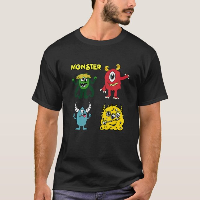 T-shirt Monsters for Little Monsters   (Devant)