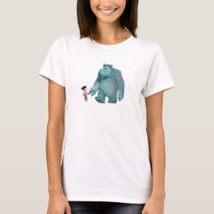 T-shirt Monsters Inc. Boo And Sulley walking