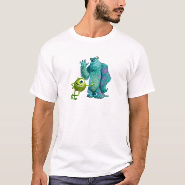 T-shirt Monsters Inc. Mike et Sulley (Devant)
