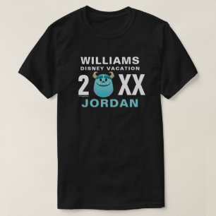 T-shirt Monsters, Inc. Sulley - Vacances familiales et an
