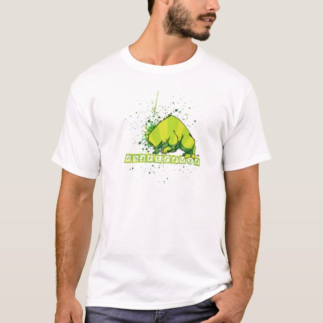 T-shirt Monstre Chartreuse par SGIV (Devant)