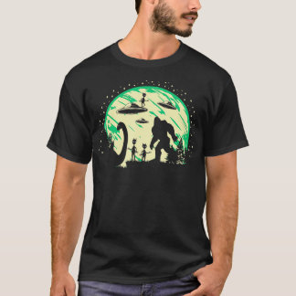 T-shirt Monstre Costume Cryptid de Loch Ness Mothman