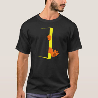 T-shirt Monstre dans la porte
