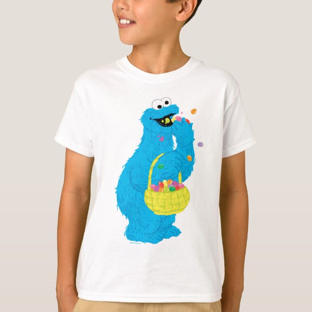 T-shirt Monstre de biscuits de Pâques (Devant)