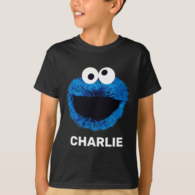 T-shirt Monstre de cookies personnalisé | Tendance de l'aq (Devant)