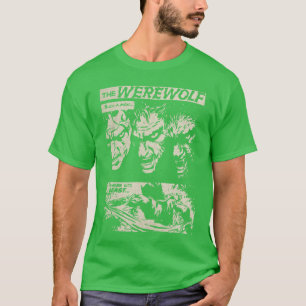 T-shirt Monstre de film d'horreur classique Bande dessinée