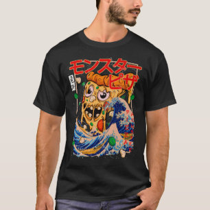 T-shirt Monstre de pizza géante à Kanagawa