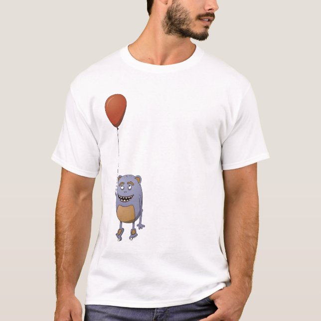 T-shirt Monstre de vol (Devant)