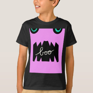 T-shirt Monstre d'Halloween énormes dents Boo