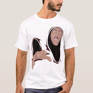 T-shirt Monstre intérieur - customisé