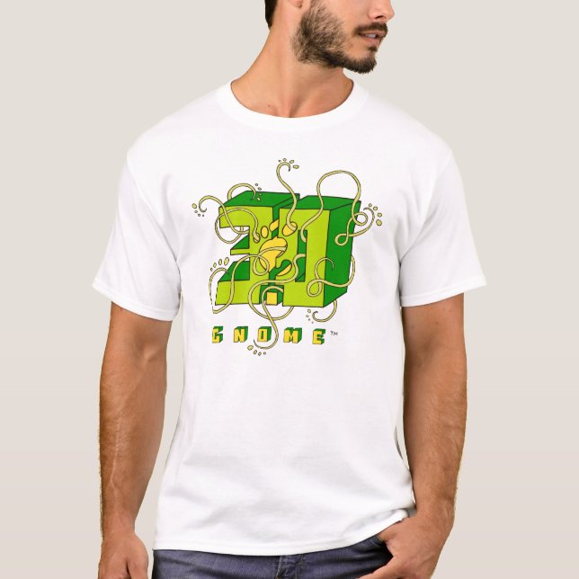 T-shirt Monstre japonais de tentacule (Devant)