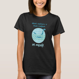 T-shirt Monstre Lochness Croire En Moi Je Loch Ness Nes