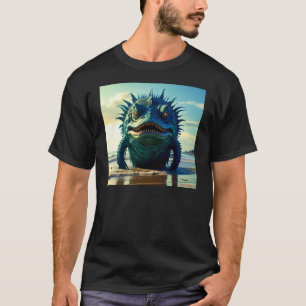 T-shirt Monstre marin par Juan Cabana 2024 NOUVEAU