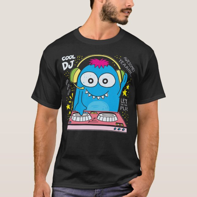 T-shirt monstre mignon 1 (Devant)