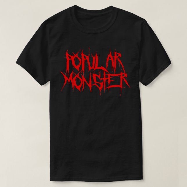 T-shirt Monstre populaire (Design devant)