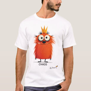 T-shirt Monstre sauvage   Conception originale pour adulte