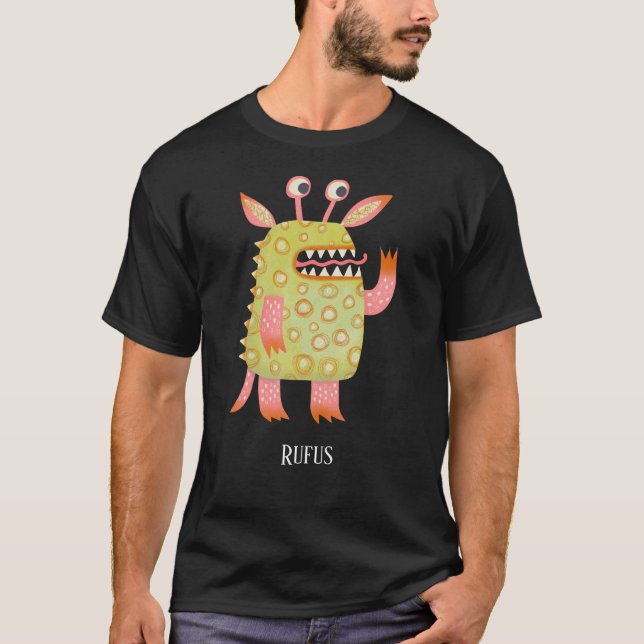 T-shirt Monstres amusants Personnalisé (Devant)