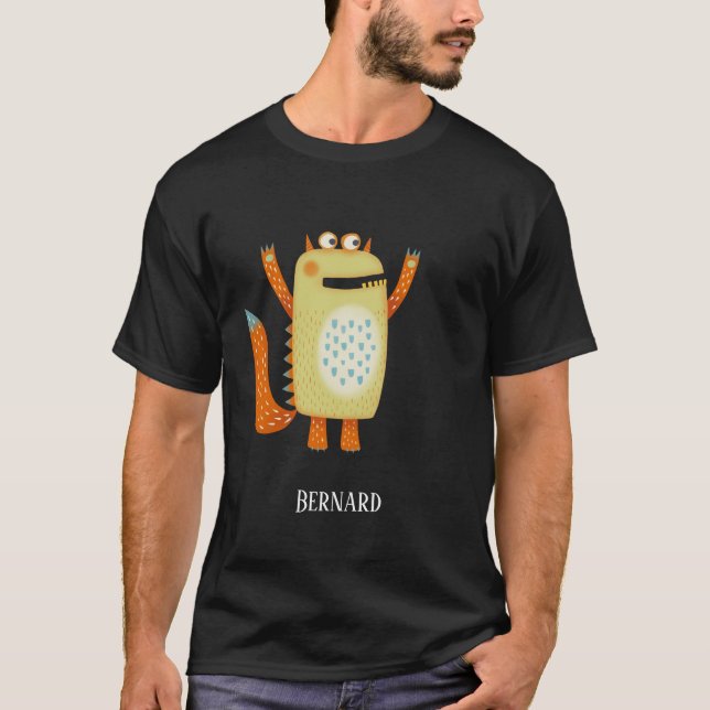 T-shirt Monstres amusants Personnalisé (Devant)