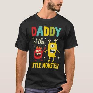 T-shirt Monstres dansant ensemble Papa heureux du petit