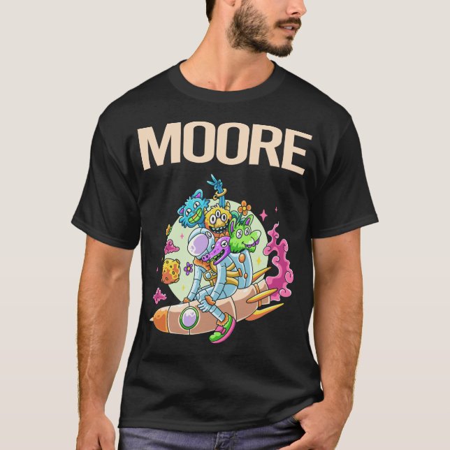 T-shirt Monstres heureux - Moore (Devant)