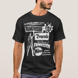 T-shirt Monstres UniverselsAfficher la famille de l'horreu