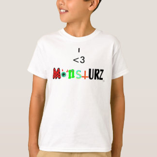 T-shirt monstURZ I <3