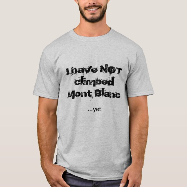 T-shirt Mont Blanc 1 (Devant)