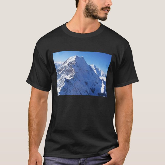 T-shirt Mont Cook (Aoraki) Peak, Nouvelle-Zélande (Devant)