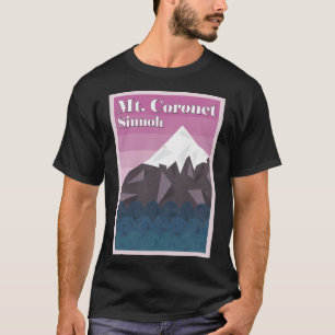 T-shirt Mont Coronet (Grunge Texture)