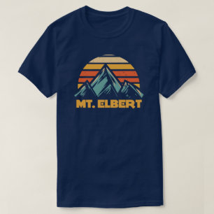 T-shirt Mont Elbert Colorado Turquoise