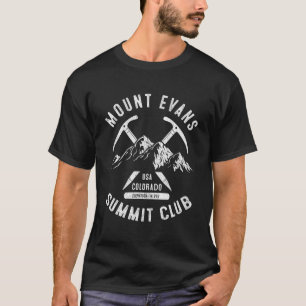 T-shirt Mont Evans Summit Club I A Grimpé Le Mont Evans Co