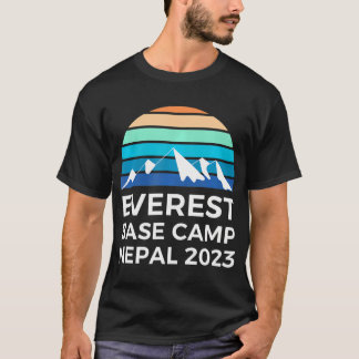 T-shirt Mont Everest Base Camp Trek 2023 Himalaya