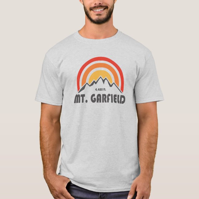 T-shirt Mont Garfield New Hampshire (Devant)