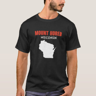 T-shirt Mont Horeb USA État Amérique Voyage Montanan Hele