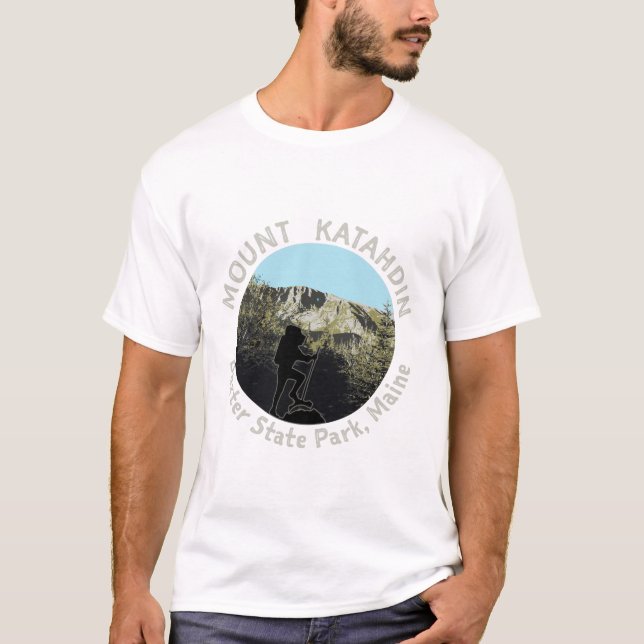 T-shirt Mont Katahdin (Devant)