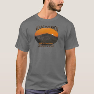 T-shirt Mont Marathon, Seward, Alaska