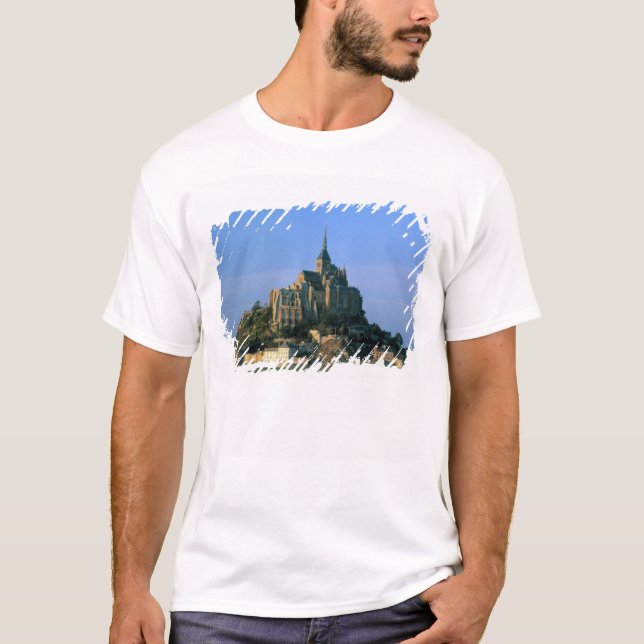 T-shirt Mont Saint Michel, Manche, Normandie, France (Devant)