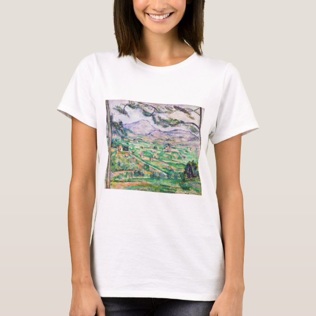 T-shirt Mont Sainte-Victoire, Paul Cezanne (Devant)