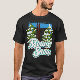 T-shirt Mont Snow Vermont Ski