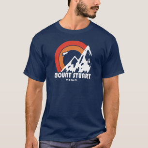 T-shirt Mont Stuart Washington Sun Eagle