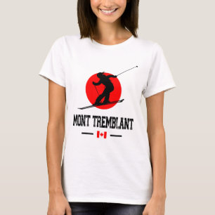 T-shirt Mont Tremblant Québec Canada Station de ski Sou