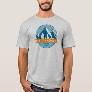 T-shirt Mont Tyndall Californie Stars Moon