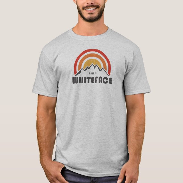 T-shirt Mont Whiteface (Devant)