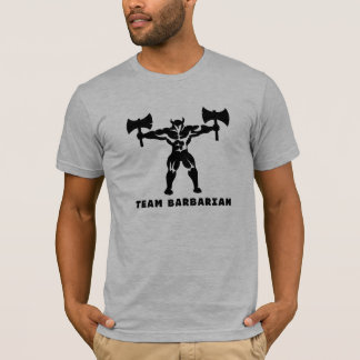 T-shirt Montage barbare de forme